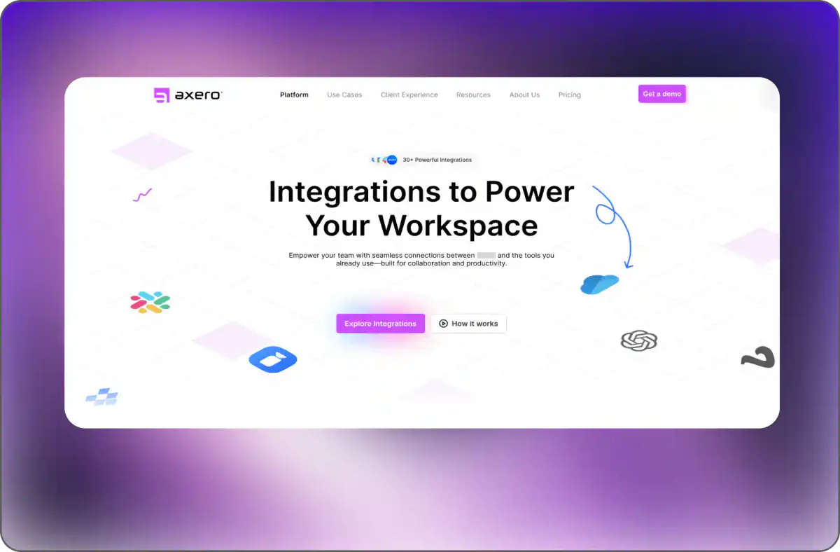 Axero — UI/UX Design