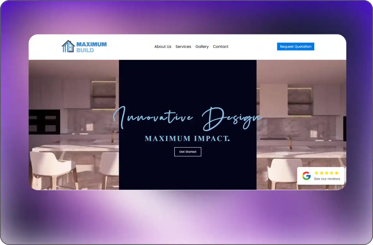 Maximumbuild — Construction Website